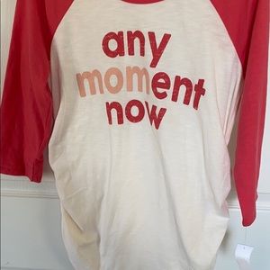 BNWT A:Glow maternity tee shirt size small
